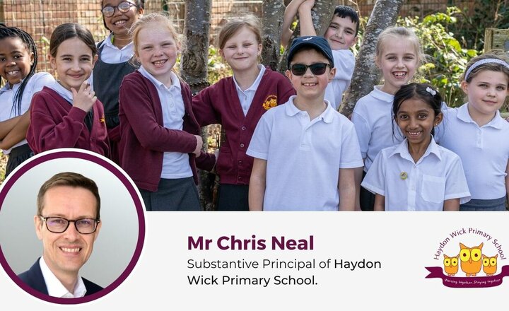 Image of Chris Neal Has Been Appointed Substantive Principal of Haydon Wick Primary School